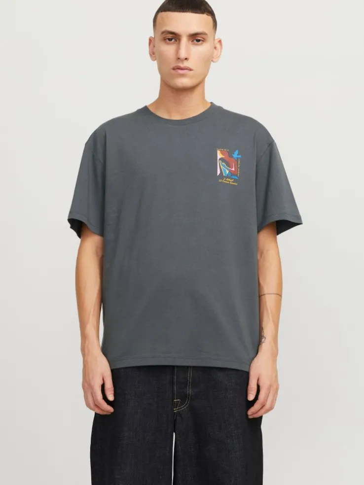 Printed Crew neck T-shirt