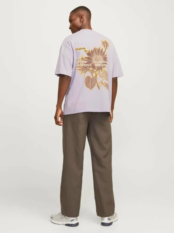 Printed Crew neck T-shirt