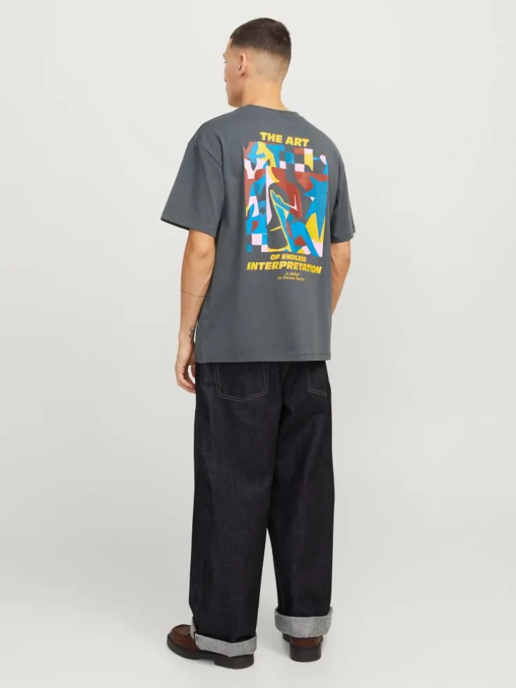 Printed Crew neck T-shirt