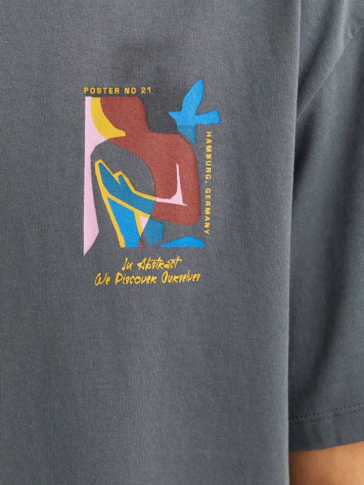 Printed Crew neck T-shirt