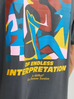 Printed Crew neck T-shirt