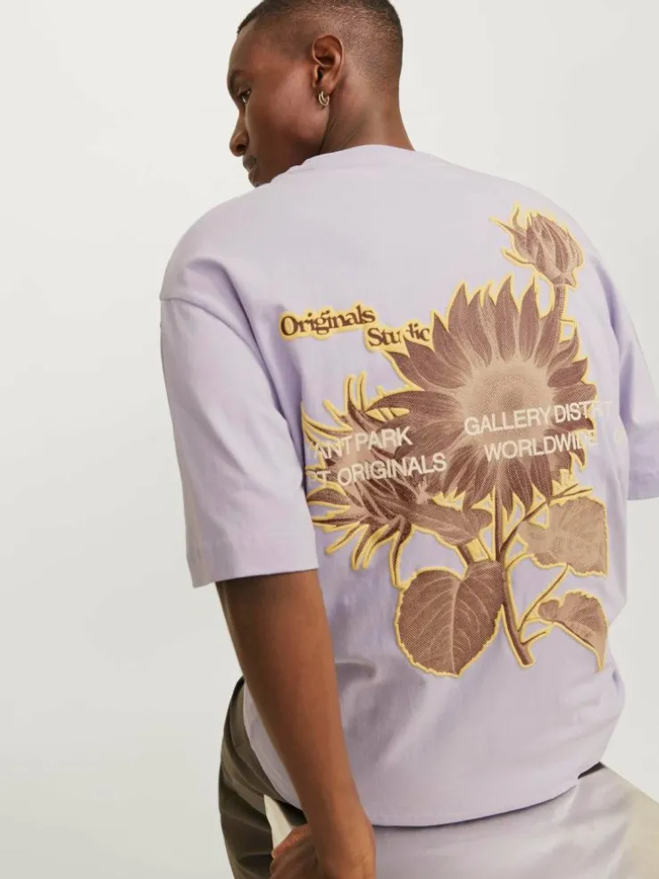 Printed Crew neck T-shirt