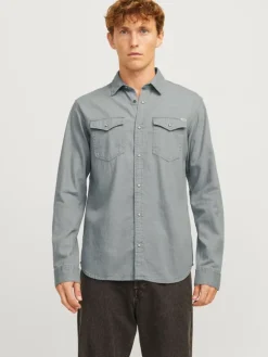 Slim Fit Denim Shirt