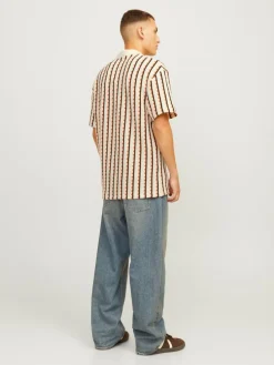 Striped Resort Collar Polo
