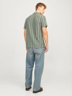 Striped Resort Collar Polo