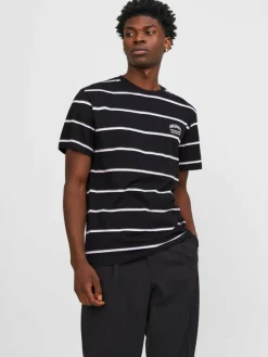Striped Round neck T-shirt