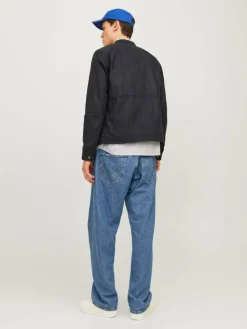 Synthetic leather jacket