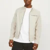 Synthetic suede jacket