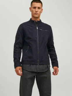 Synthetic suede jacket