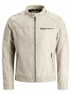 Synthetic suede jacket