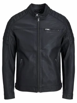 Synthetic suede jacket
