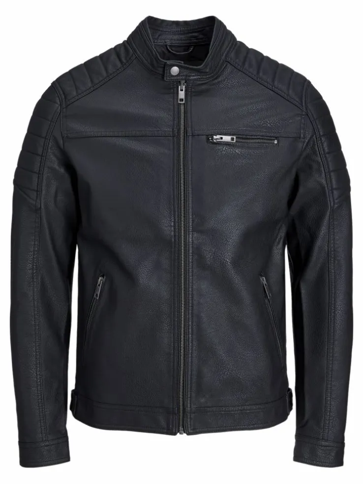 Synthetic suede jacket