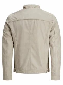 Synthetic suede jacket