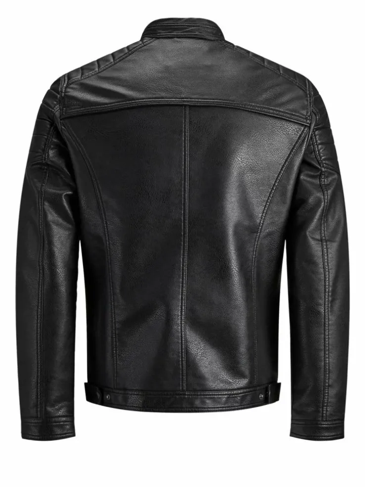 Synthetic suede jacket