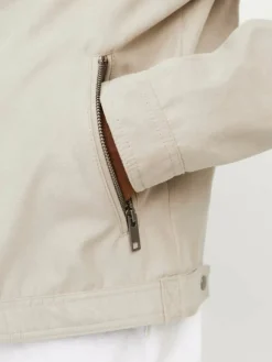 Synthetic suede jacket