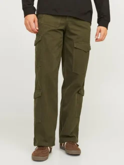 Wide-Leg Fit Cargo trousers